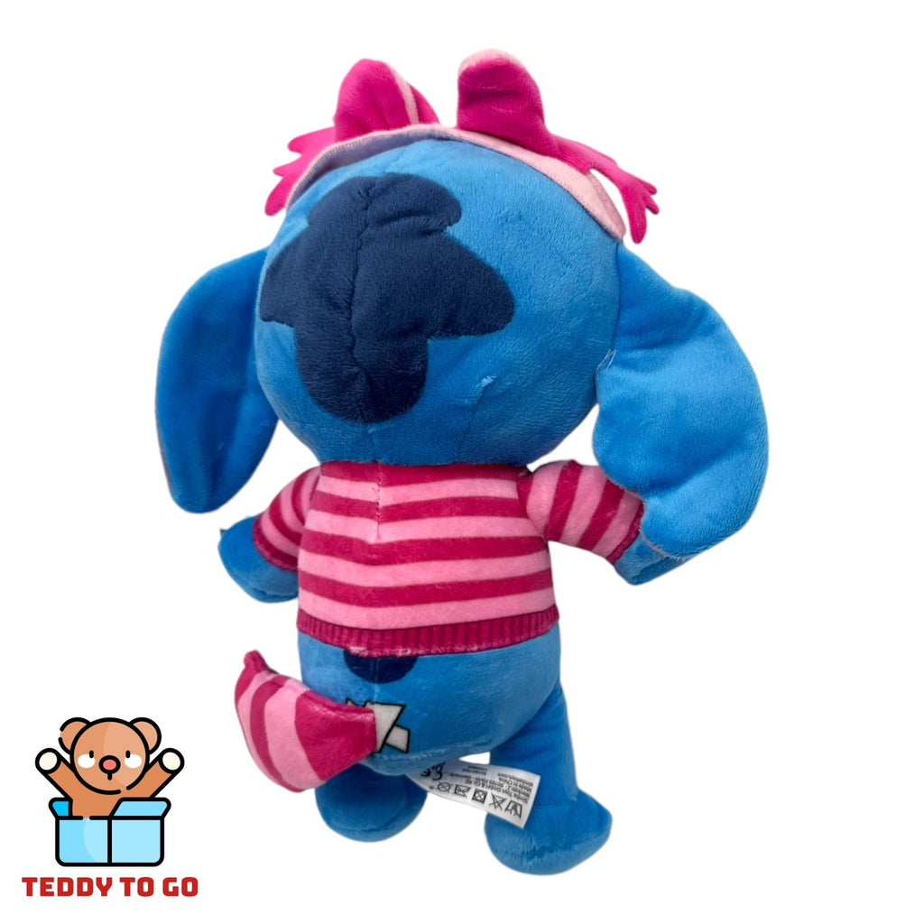 Disney Stitch in Kolderkat knuffel achterkant