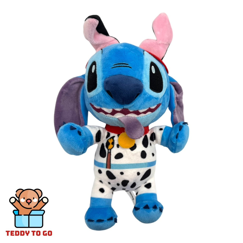 Disney Stitch in Dalmatiër knuffel voorkant