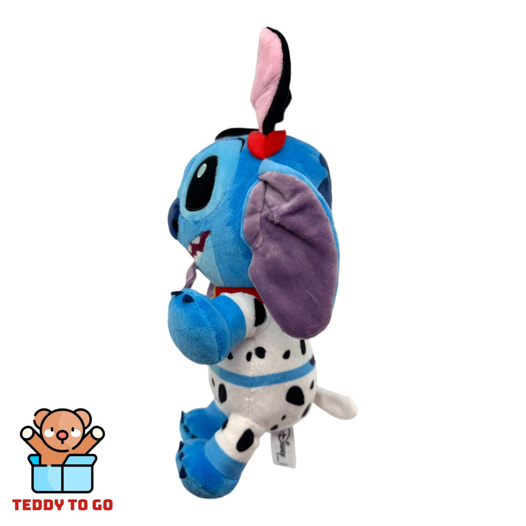 Disney Stitch in Dalmatiër knuffel zijkant