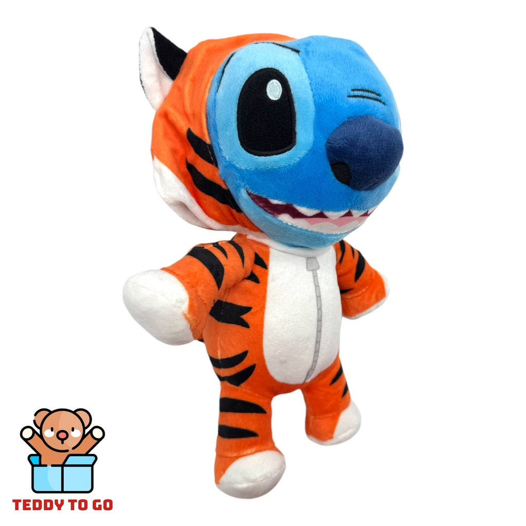 Disney Stitch in Raja knuffel zijaanzicht