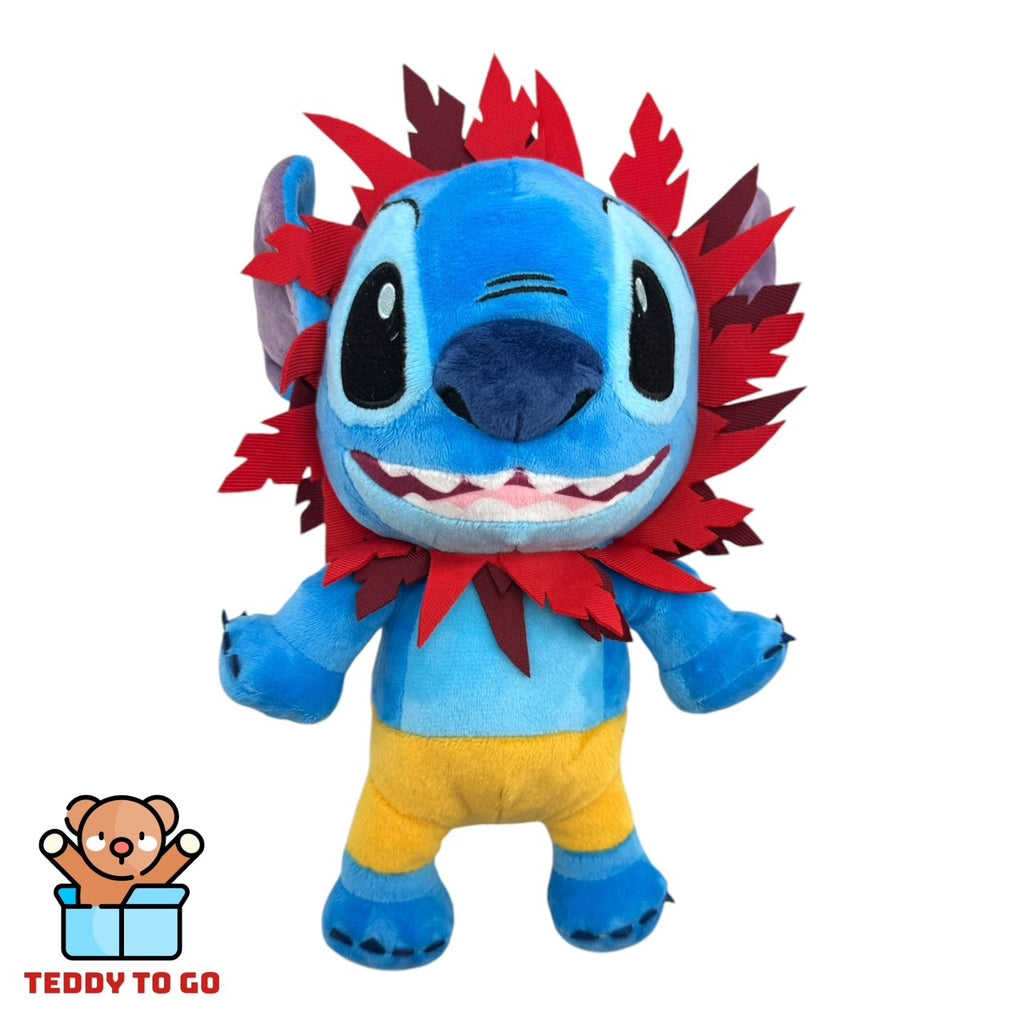 Stitch in Simba kostuum knuffel voorkant