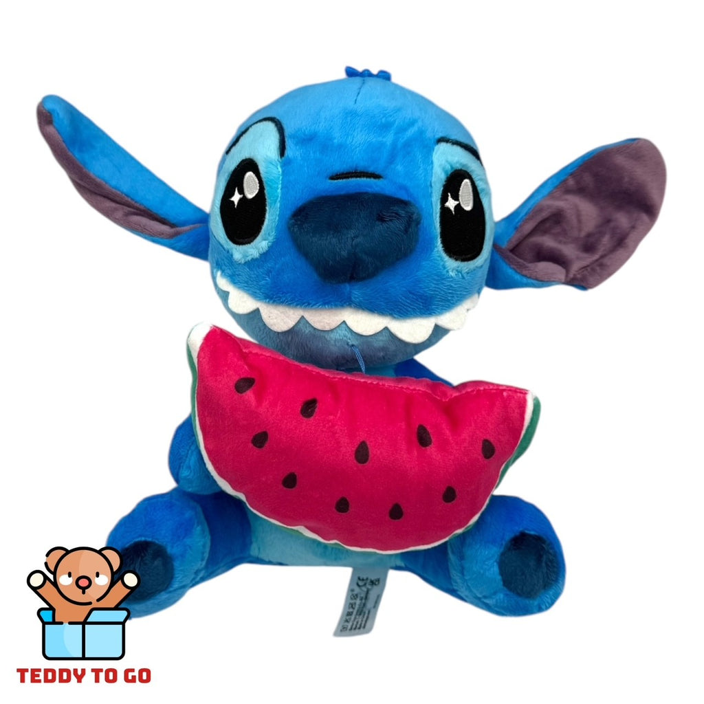 Disney Stitch met Watermeloen knuffel voorkant