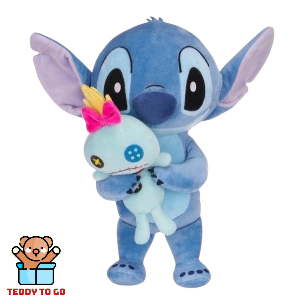 Disney Lilo & Stitch Stitch met Scrump knuffel