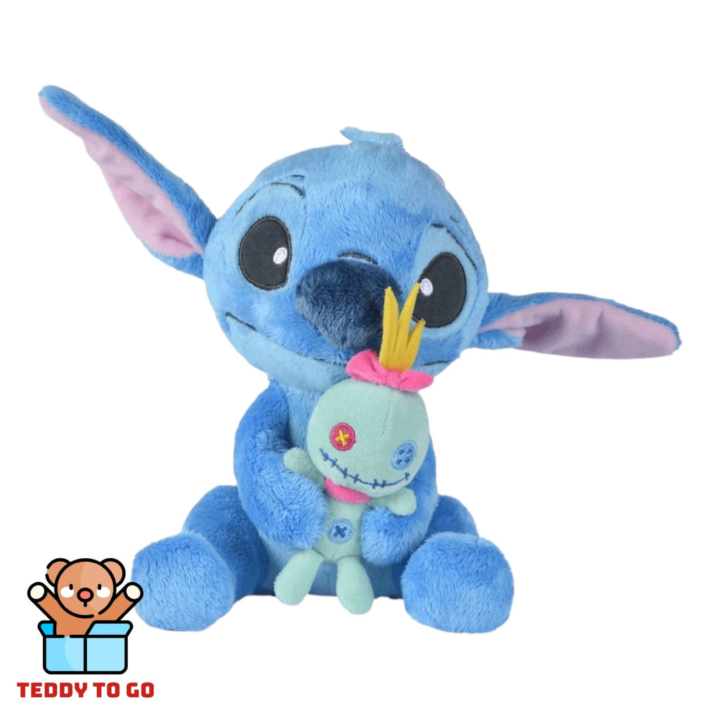 Disney Lilo & Stitch Stitch met Scrump knuffel