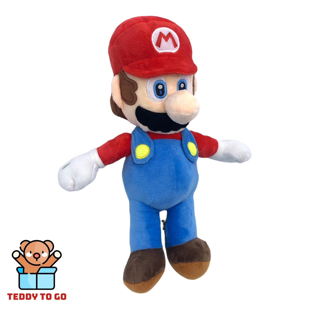 Super Mario knuffel zijaanzicht