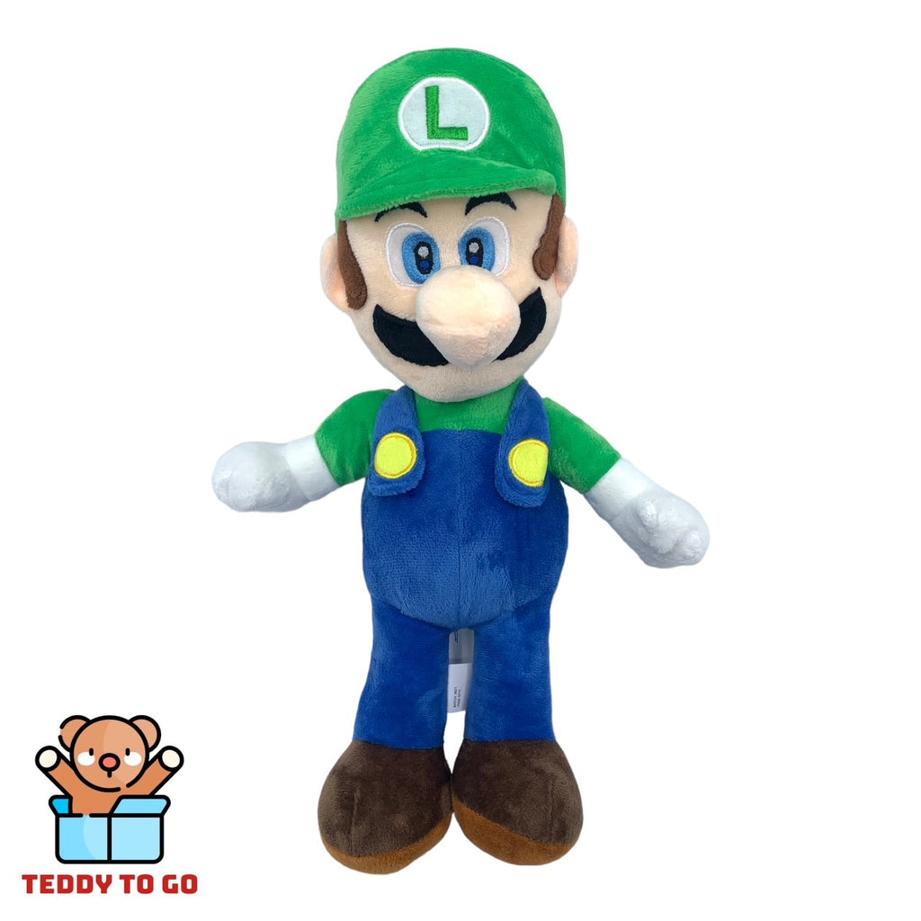 Super Mario Luigi knuffel voorkant