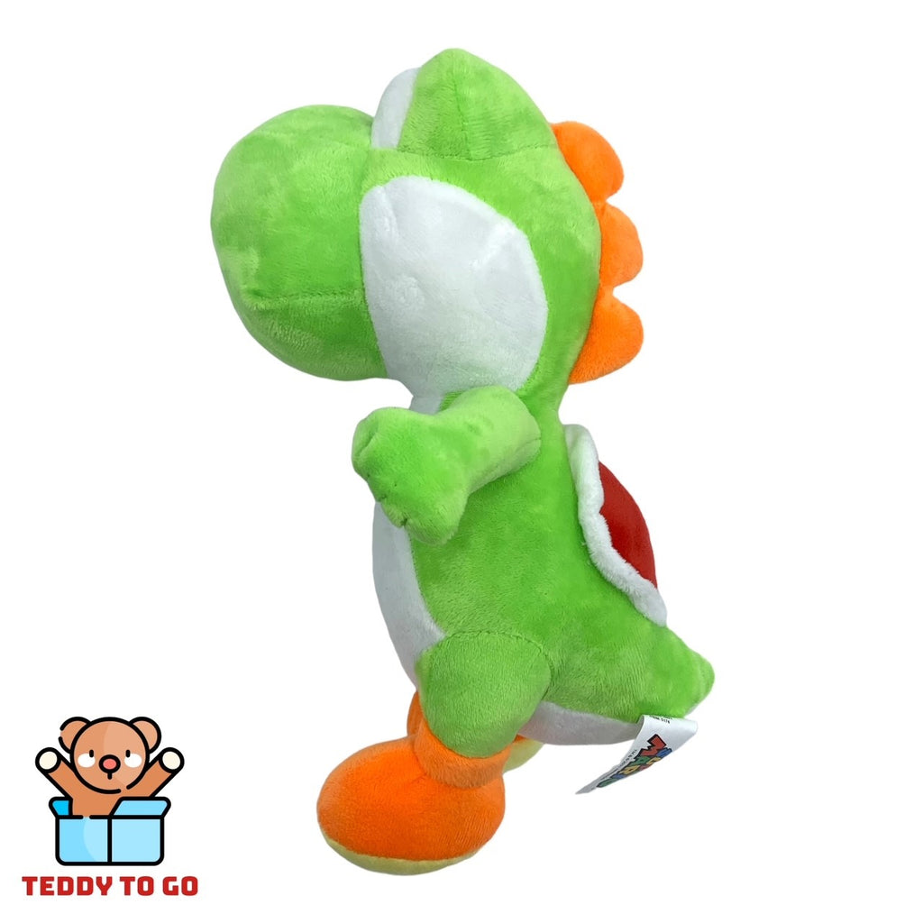 Super Mario Yoshi knuffel zijkant
