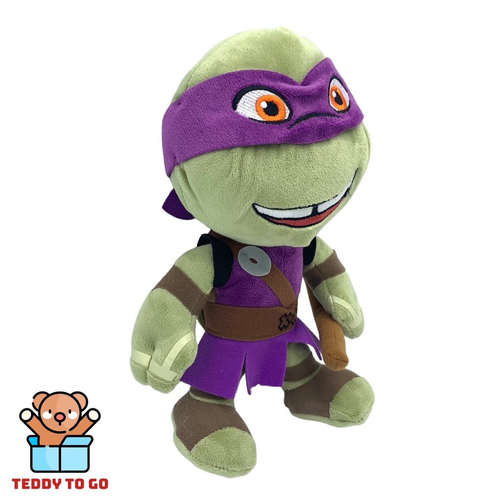 Teenage Mutant Ninja Turtles Donatello knuffel zijaanzicht