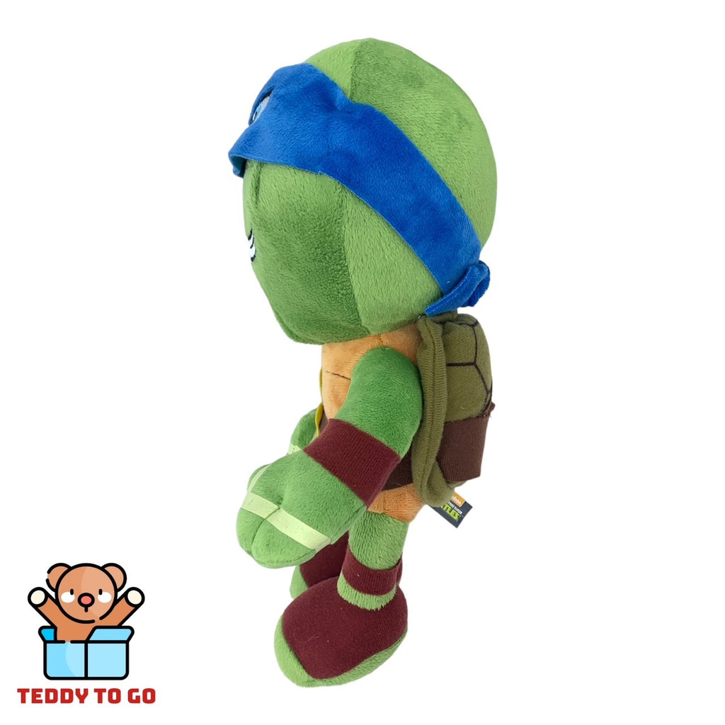 Teenage Mutant Ninja Turtles Leonardo knuffel zijkant