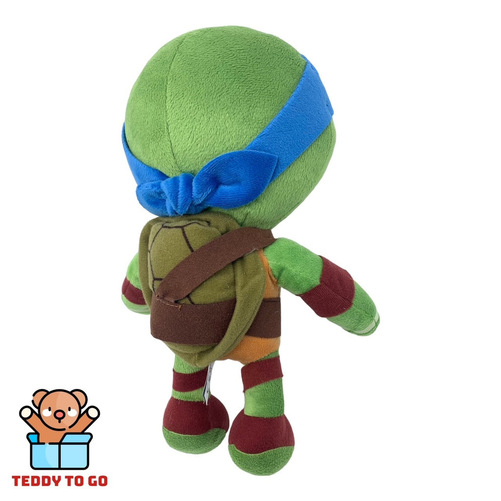 Teenage Mutant Ninja Turtles Leonardo knuffel achterkant