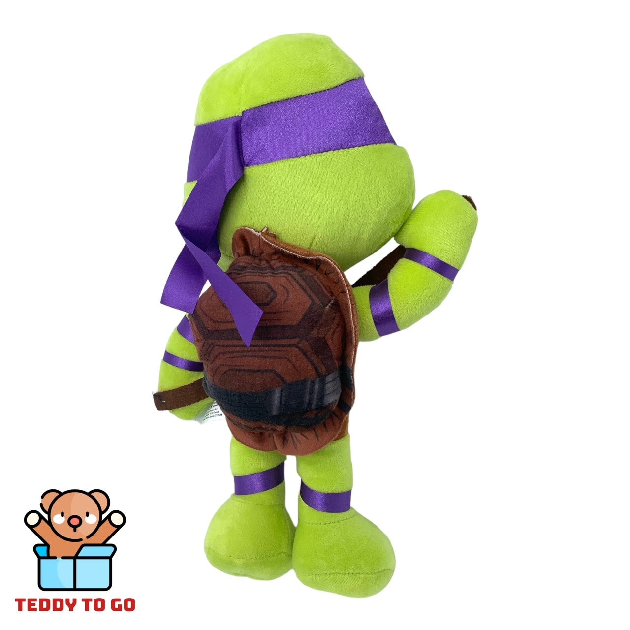 Teenage Mutant Ninja Turtles HRC80: Mutant Mayhem Donatello Knuffel zachte pop (20 cm) met paars masker van Technisch Genie en Planner Donnie uit de TMNT film HRC80 Teenage Mutant Ninja Turtles HRC80: Mutant Mayhem Donatello Knuffel zachte pop (20 cm) met paars masker van Technisch Genie en Planner Donnie uit de TMNT film HRC80