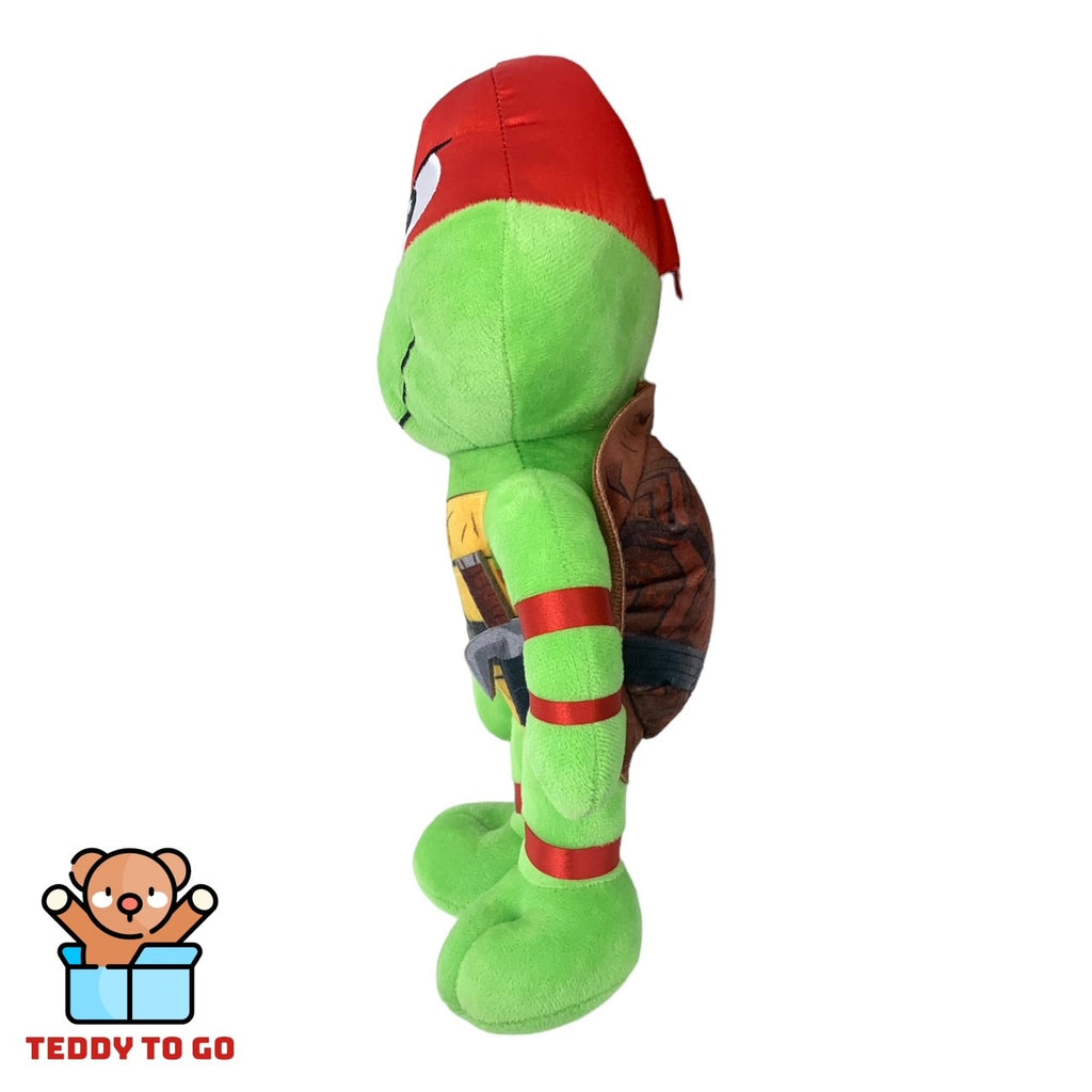 Teenage Mutant Ninja Turtles Raphael knuffel zijkant