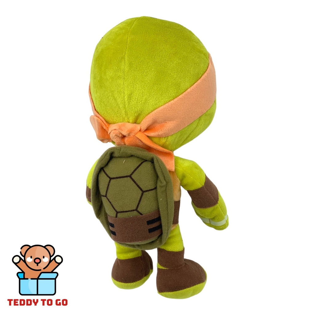 Teenage Mutant Ninja Turtles Michelangelo knuffel achterkant