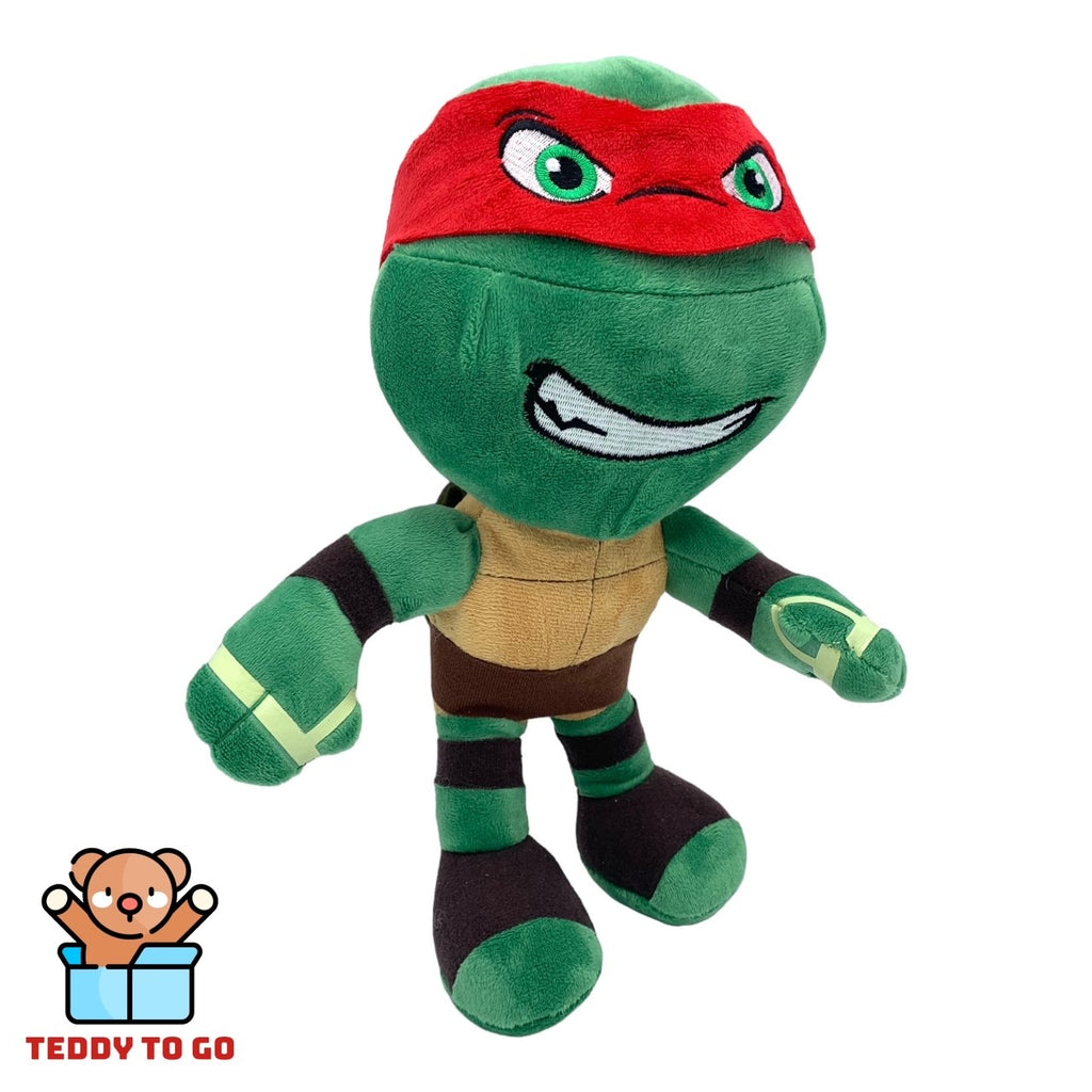 Teenage Mutant Ninja Turtles Raphael knuffel zijaanzicht