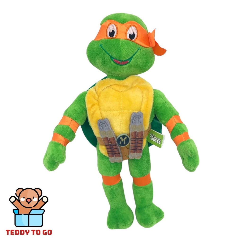 Teenage Mutant Ninja Turtles Mikey knuffel voorkant