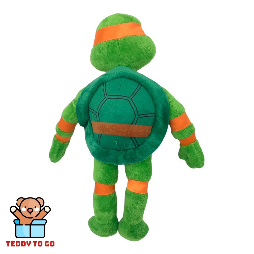 Teenage Mutant Ninja Turtles Mikey knuffel achterkant