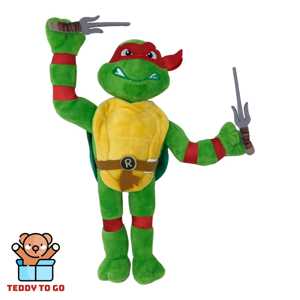 Teenage Mutant Ninja Turtles Raphael knuffel voorkant