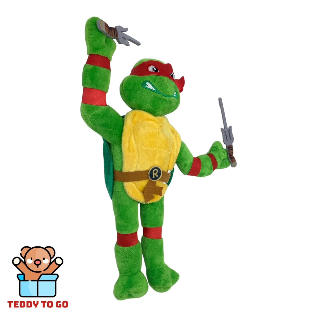 Teenage Mutant Ninja Turtles Leo knuffel zijaanzicht