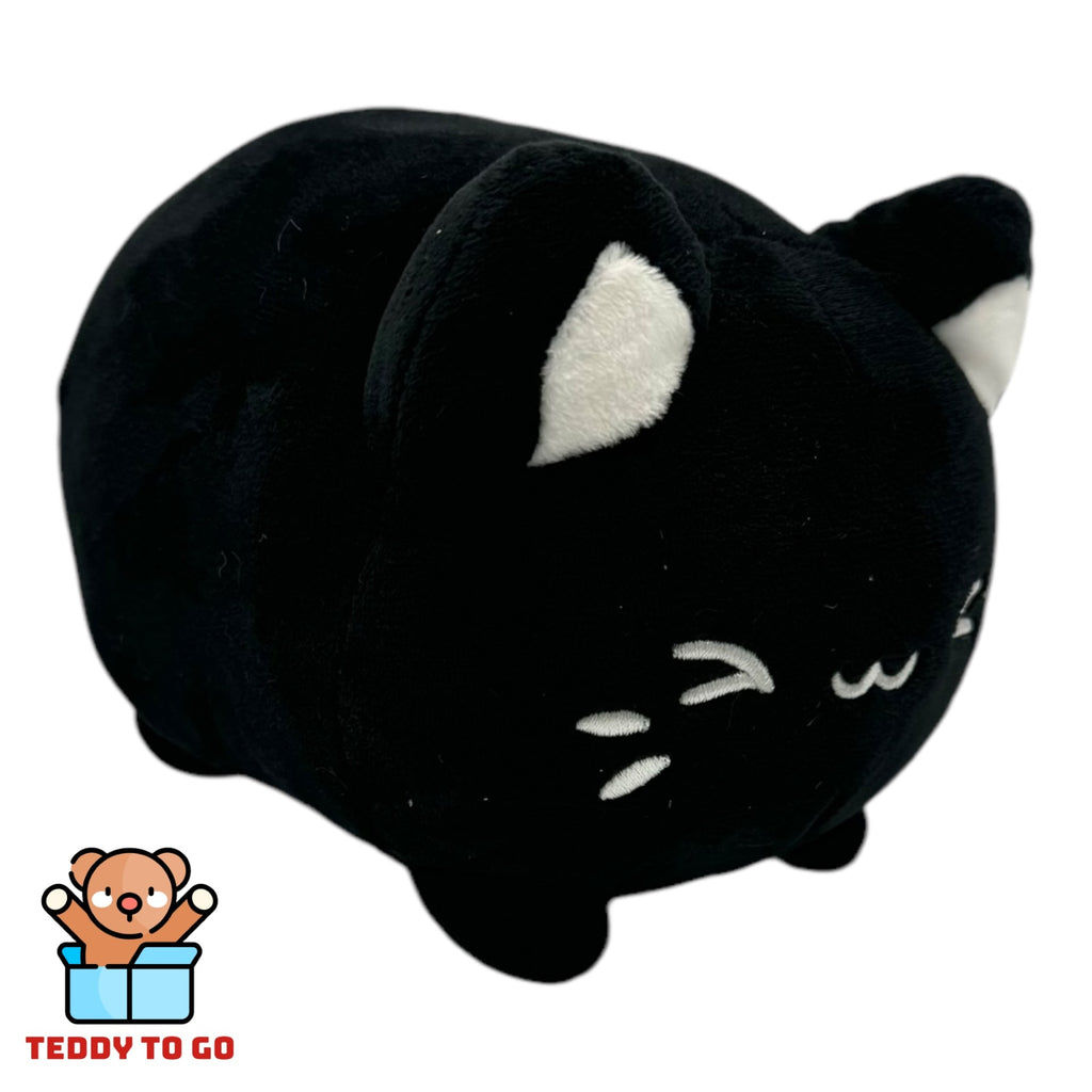 Tasty Peach Black Sesame Meowchi knuffel zijaanzicht