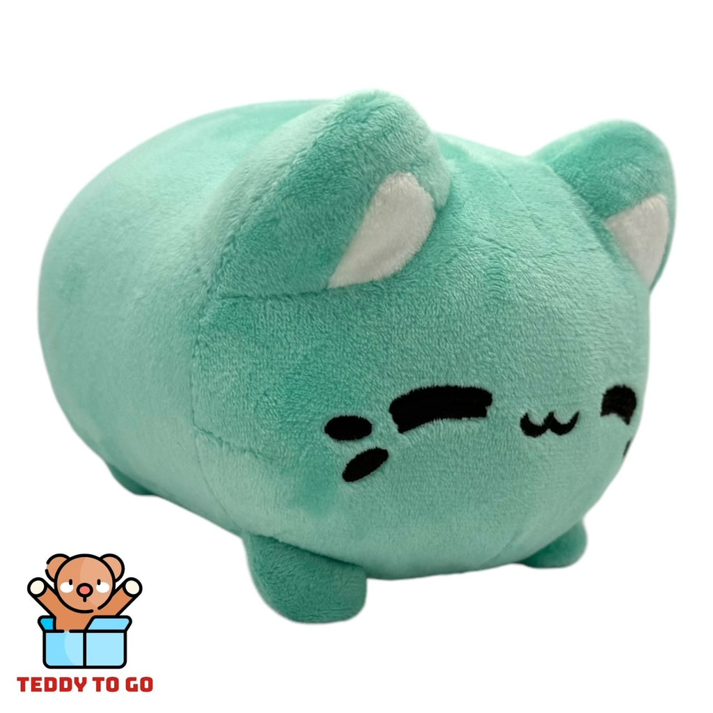 Tasty Peach Mint Meowchi knuffel zijaanzicht