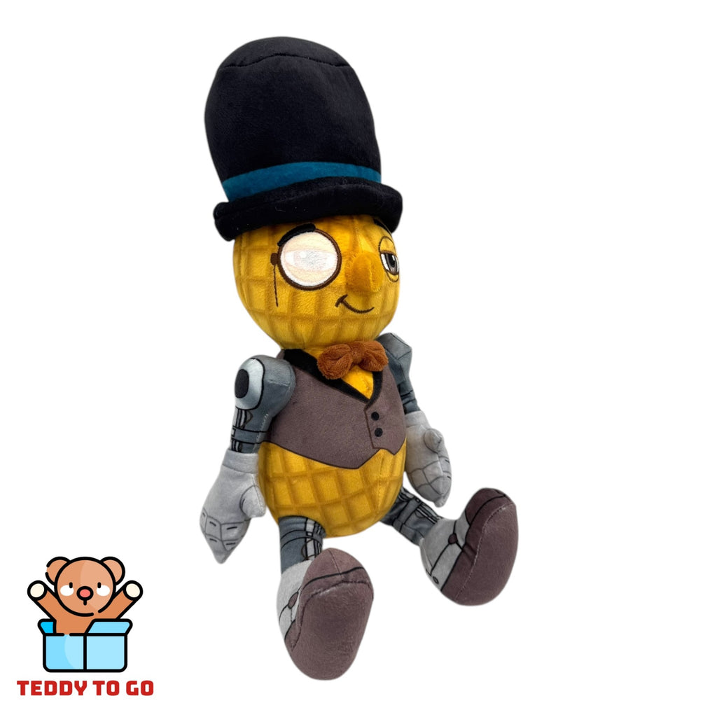 The Electric State Mr. Peanut knuffel zijaanzicht
