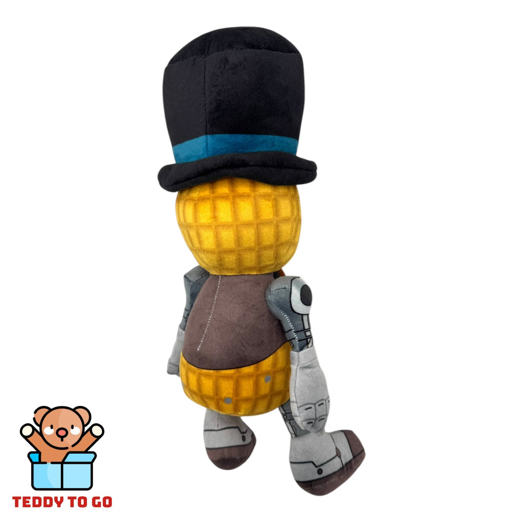 The Electric State Mr. Peanut knuffel achterkant