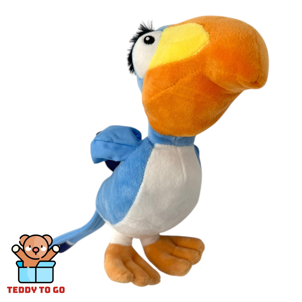 The Lion King Zazu knuffel zijaanzicht