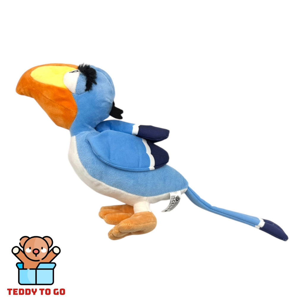 The Lion King Zazu knuffel zijkant