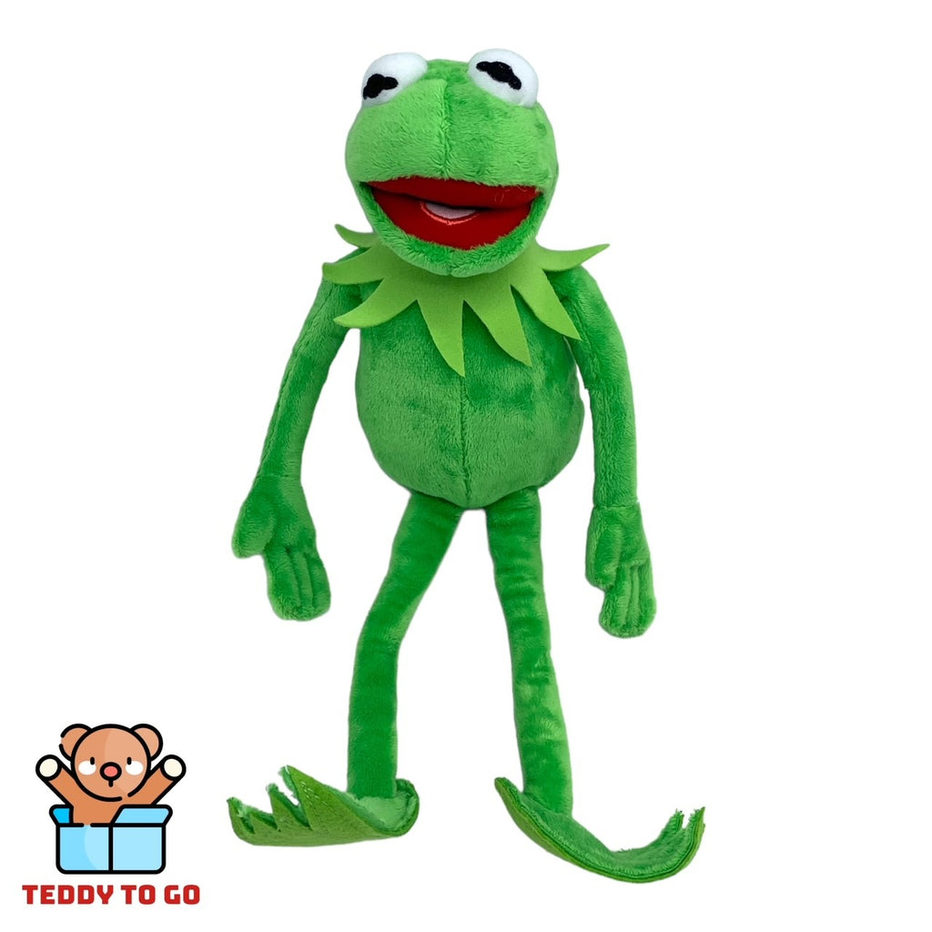 De Muppets Kermit de Kikker knuffel voorkant