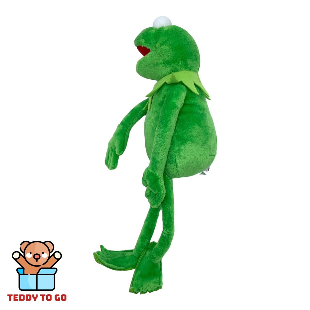 De Muppets Kermit de Kikker knuffel zijkant