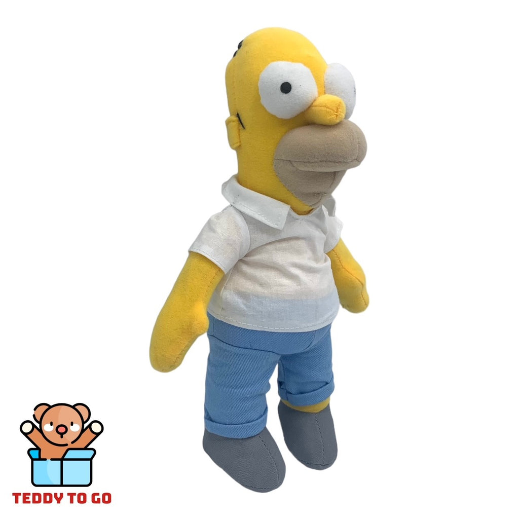 The Simpsons Homer Simpson knuffel zijaanzicht