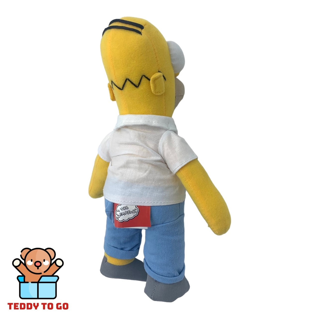 The Simpsons Homer Simpson knuffel achterkant
