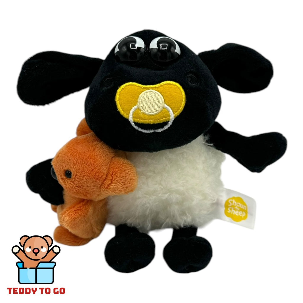 Shaun het Schaap Timmy knuffel voorkant