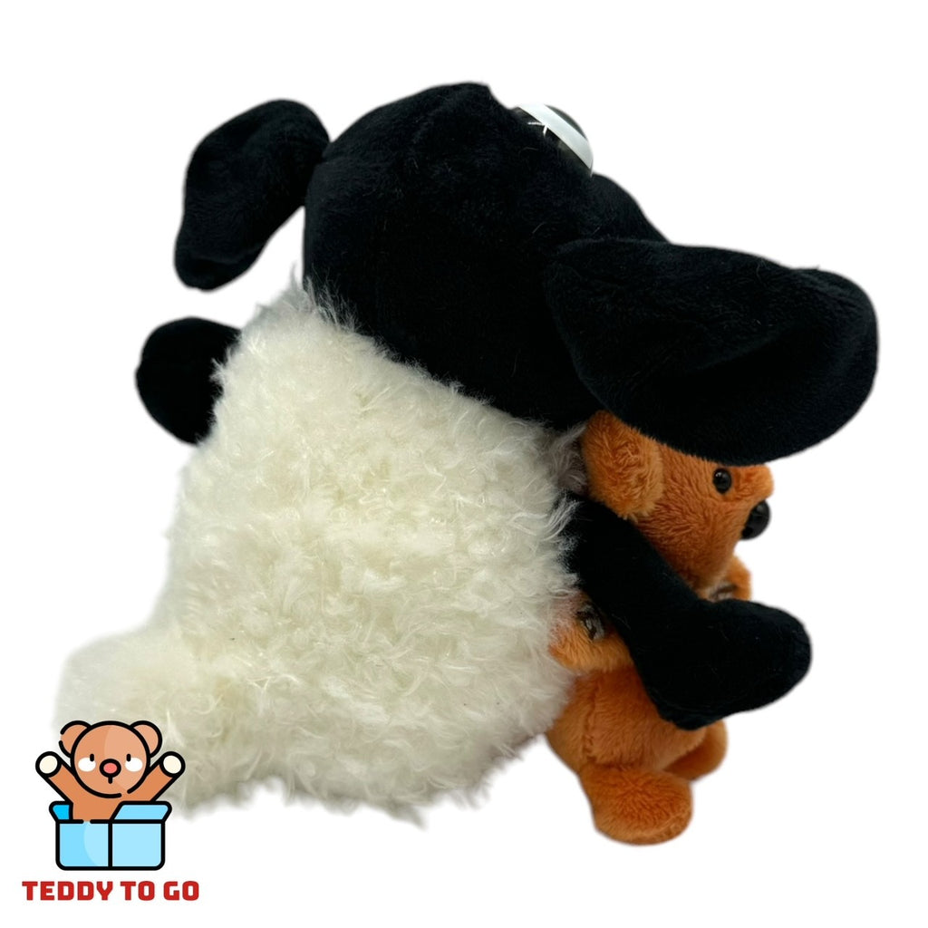 Shaun het Schaap Timmy knuffel achterkant