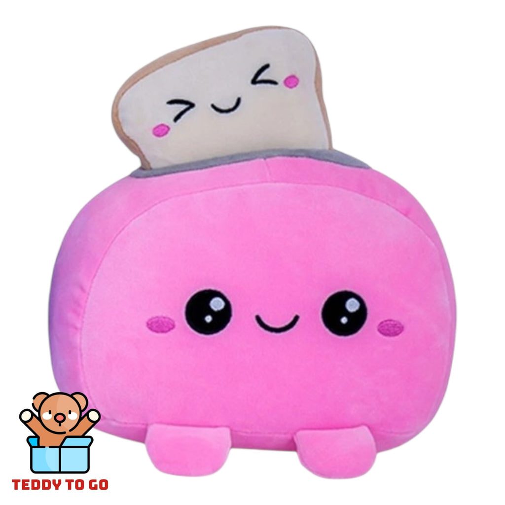 Kawaii Toaster knuffel Blauw