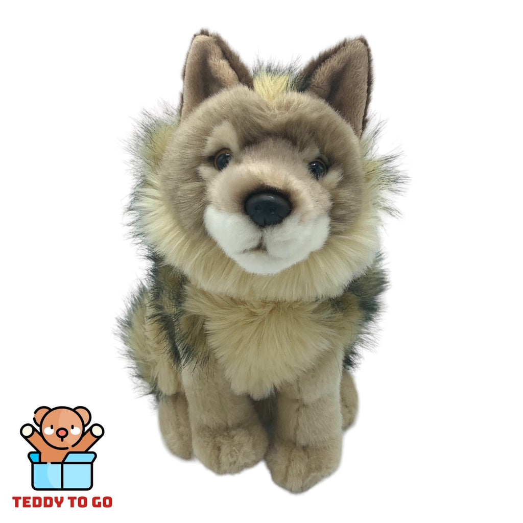 Uni Toys Wolf knuffel voorkant