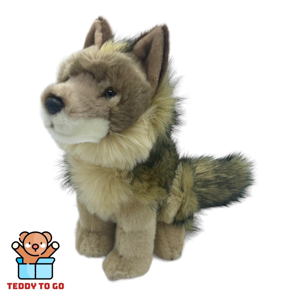 Uni Toys Wolf knuffel zijaanzicht