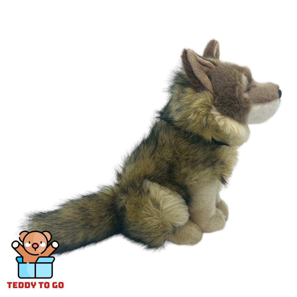 Uni Toys Wolf knuffel zijkant