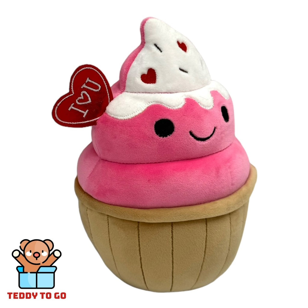 Kawaii Cupcake knuffel zijaanzicht