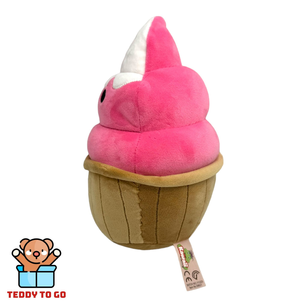 Kawaii Cupcake knuffel zijaanzicht