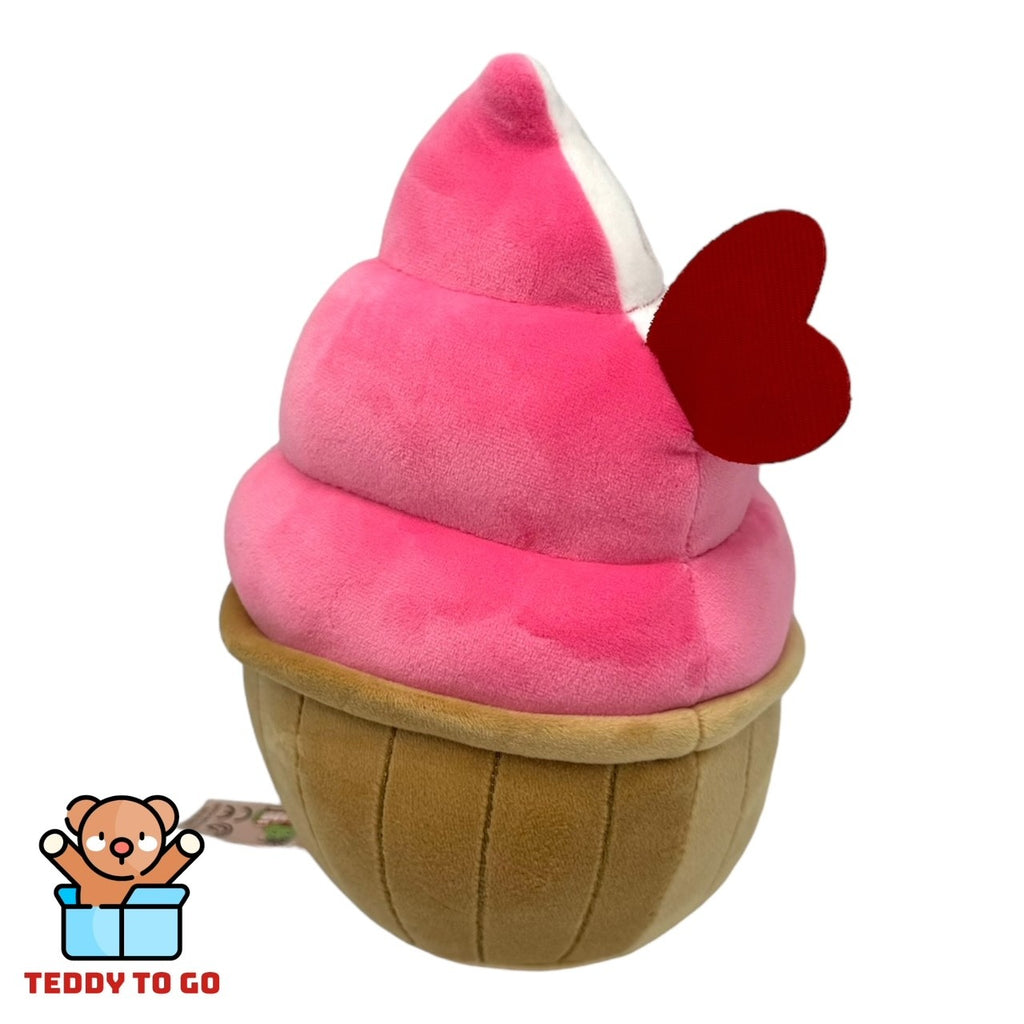 Kawaii Cupcake knuffel achterkant