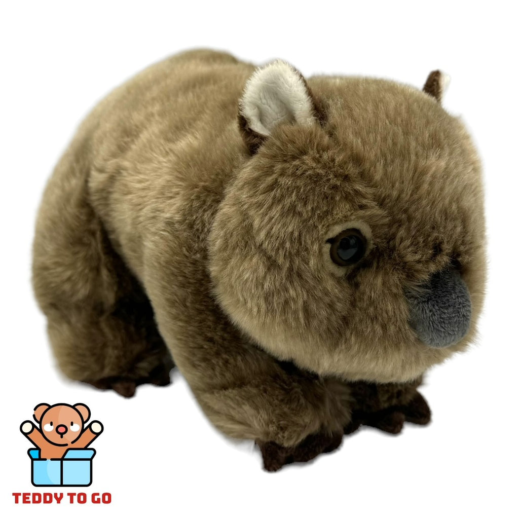 Wombat knuffel zijaanzicht